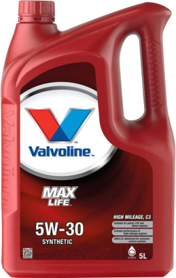 Моторное масло Valvoline Maxlife C3 5W30 / 881676 (5л)