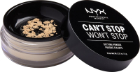 

Пудра рассыпчатая NYX, Professional Make Up Can’t Stop Won’t Stop Setting Powder 02
