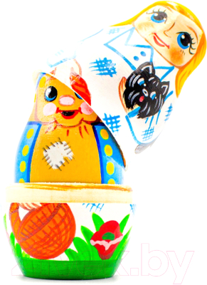 Изображение товара Матрешка сувенирная Брестская Фабрика Сувениров С персонажами из сказки волшебник из страны Оз 5139