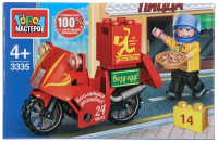 

Конструктор Город мастеров, Доставка Еды / 3335-UU