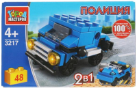 

Конструктор Город мастеров, Полицейский Джип / 3217-LB
