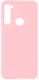 Чехол-накладка Case Matte для Redmi Note 8 2019/2021 (светло-розовый) - 