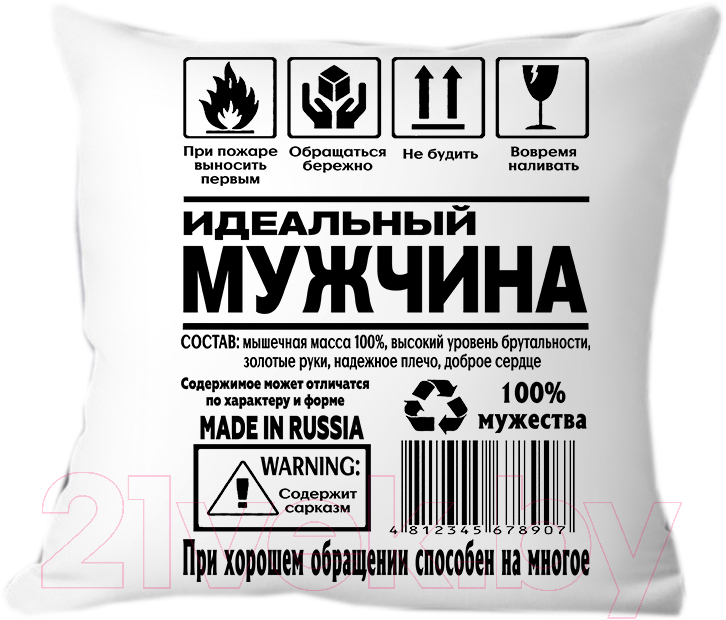 Подушка декоративная Print Style 40x40hod3