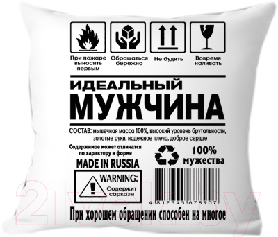 Подушка декоративная Print Style 40x40hod3