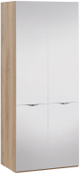 Шкаф ТриЯ Глосс с 2 зеркальными дверями СМ-308.07.212 (яблоня беллуно) - 