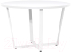 Обеденный стол Millwood Лофт Орлеан Л D120x75 (белый/металл белый) - 