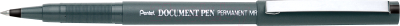 Ручка-роллер Pentel Document Pen / MR205-AE (черный)