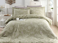 

Комплект постельного белья Karven, Сатин евро / N021 Carmina Green