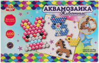 

Развивающая игра MultiArt, Аквамозаика Животные / ABMA600-4
