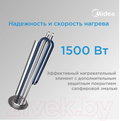 Накопительный водонагреватель Midea MWH-10015-CVM