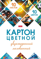 

Набор цветного картона Hatber, Мозаика / 10Кц4_25049