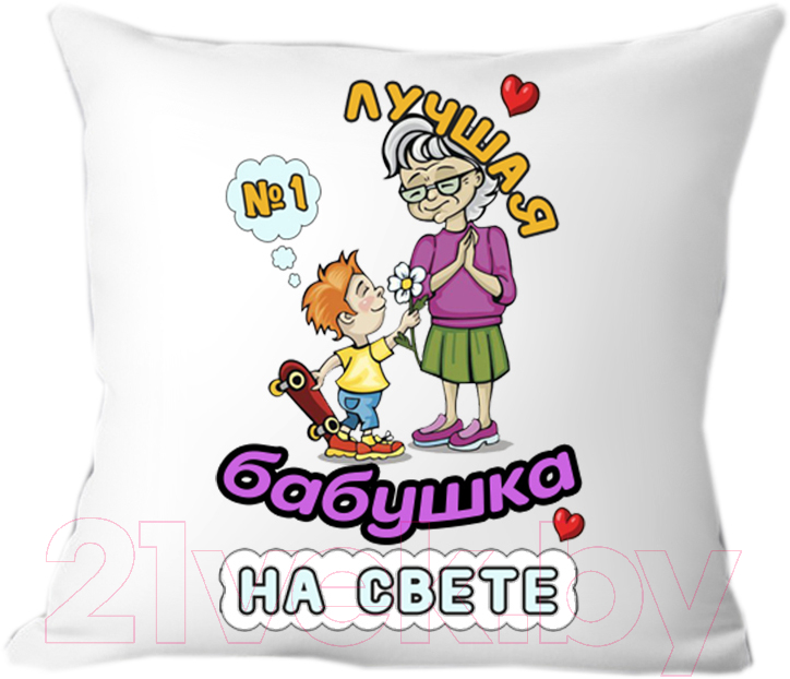 Подушка декоративная Print Style 40х40bab7