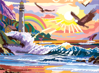 

Картина по номерам Остров Сокровищ, Морской пейзаж / 663255