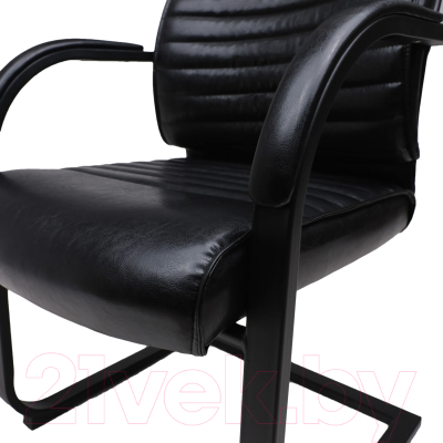 Кресло офисное AksHome Augusto Eco (черный бриллиант/черный)