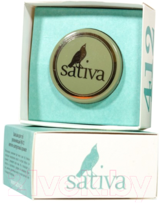 Бальзам для губ Sativa Увлажняющий №412 (8г)