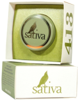 Бальзам для губ Sativa Восстанавливающий №413  (8г) - 