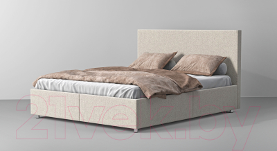 Двуспальная кровать Natura Vera Comfy 160x200 (Luna 34)