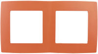 Рамка для выключателя ЭРА 12-5002-22 / Б0019396 (оранжевый) - 