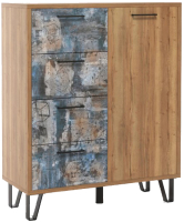 

Комод SV-мебель, Колибри с ящиками и створкой