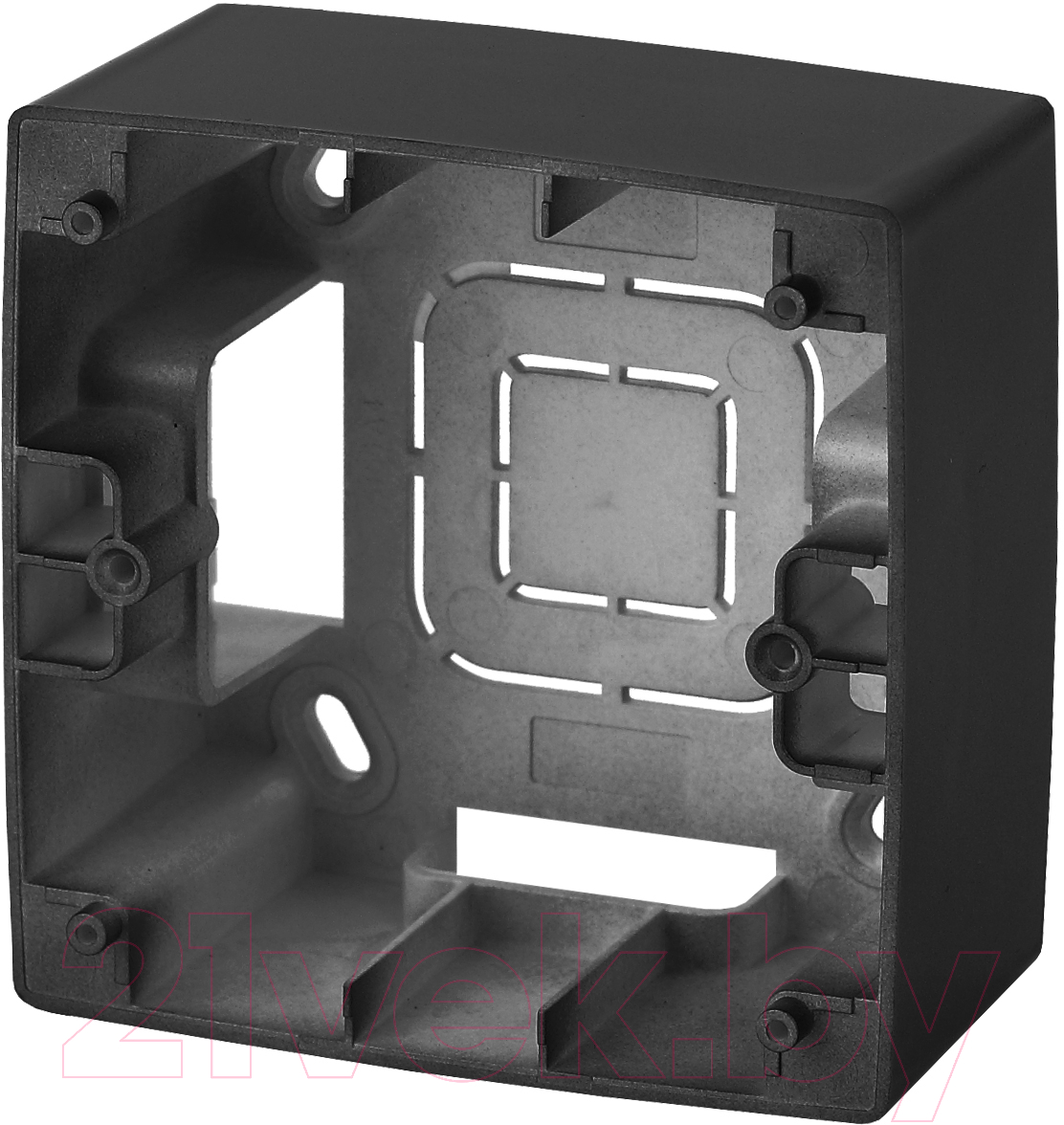 Коробка открытого монтажа ЭРА 12-6101-05 / Б0043164 (антрацит)
