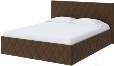 Двуспальная кровать Proson Fresco Forest 160x200 (коричневый)