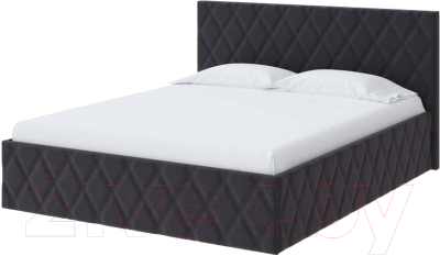 Двуспальная кровать Proson Fresco Forest 160x200 (темно-серый)