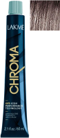 

Крем-краска для волос Lakme, Chroma Безаммиачная перманентная 3/00