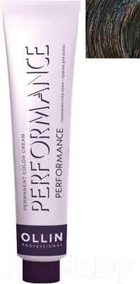 Крем-краска для волос Ollin Professional Performance Permanent Color Cream 4/0 (60мл, шатен)