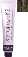 Крем-краска для волос Ollin Professional Performance Permanent Color Cream 5/0 (60мл, светлый шатен) - 