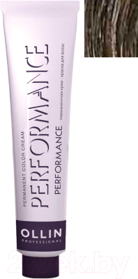 Крем-краска для волос Ollin Professional Performance Permanent Color Cream 5/0 (60мл, светлый шатен)