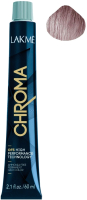 Крем-краска для волос Lakme Chroma Безаммиачная перманентная 9/20 (60мл, светлый блондин фиолетовый) - 