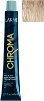 

Крем-краска для волос Lakme, Chroma Безаммиачная перманентная 10/20