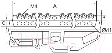 Изображение товара Шина нулевая КС 95032