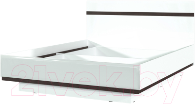 Каркас кровати SV-мебель Соло К универсальная 160x200 (белый/венге/белый глянец/венге)