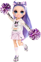

Кукла с аксессуарами MGA, Entertainment Rainbow High Cheer Doll-Violet Willow / 572084