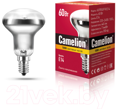 Лампа Camelion 60/R50/FR/E14