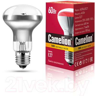 Лампа Camelion 60/R63/E27