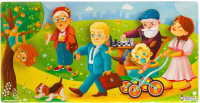 Развивающая игра Мастер игрушек Сорвиголова Семейка на липучках / IG0367 - 