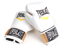 Боксерские перчатки Everlast D104 10oz (белый) - 