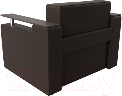 Кресло-кровать Mebelico Комфорт 12 / 58750 (экокожа, коричневый)