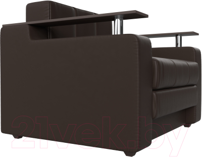 Кресло-кровать Mebelico Комфорт 12 / 58750 (экокожа, коричневый)