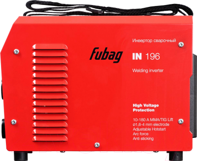 Инвертор сварочный Fubag IN 196 (68432)