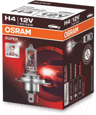 Автомобильная лампа Osram H4 64193SUP