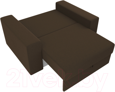 Кресло-кровать Mebelico Мэдисон 14 / 59184 (микровельвет, коричневый)