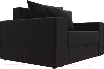 Кресло-кровать Mebelico Мэдисон 14 / 59185 (вельвет, черный)