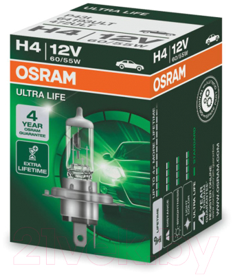 Автомобильная лампа Osram H4 64193ULT