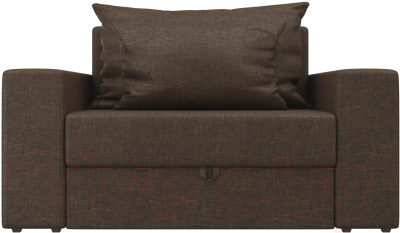 Кресло-кровать Mebelico Мэдисон 14 / 59188 (рогожка, коричневый)