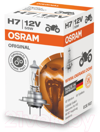 Автомобильная лампа Osram H7 64210 — фото 3