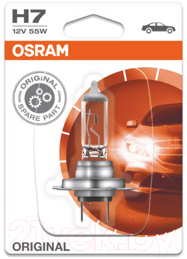 Автомобильная лампа Osram H7 64210-01B — фото 3