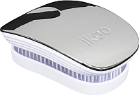 Расческа-массажер Ikoo Pocket Metallic Oyster White - 